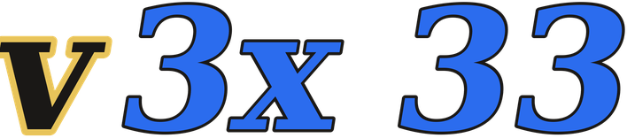 v3x 33 logo
